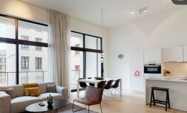 Bel appartement meublé 1 chambre dans un immeuble Art Déco au centre de Bruxelles  